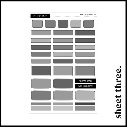 DELANIE COLLECTION | Weekly Kits