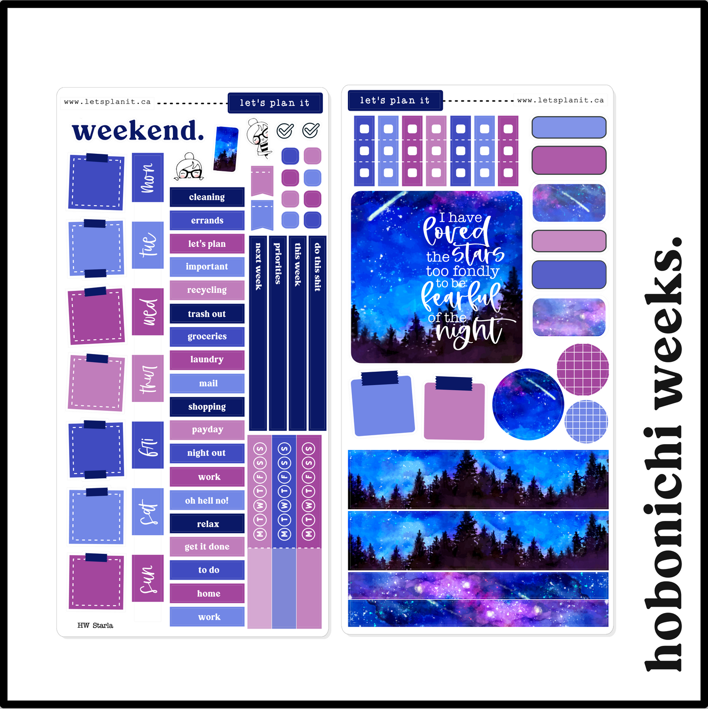 STARLA COLLECTION | Weekly Kits