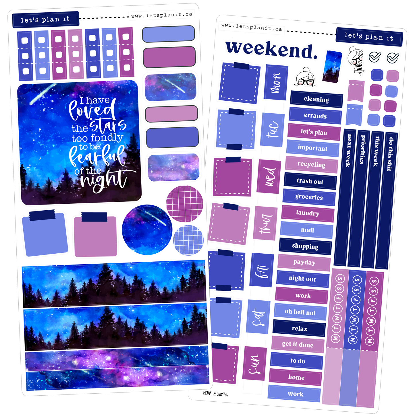 STARLA COLLECTION | Weekly Kits