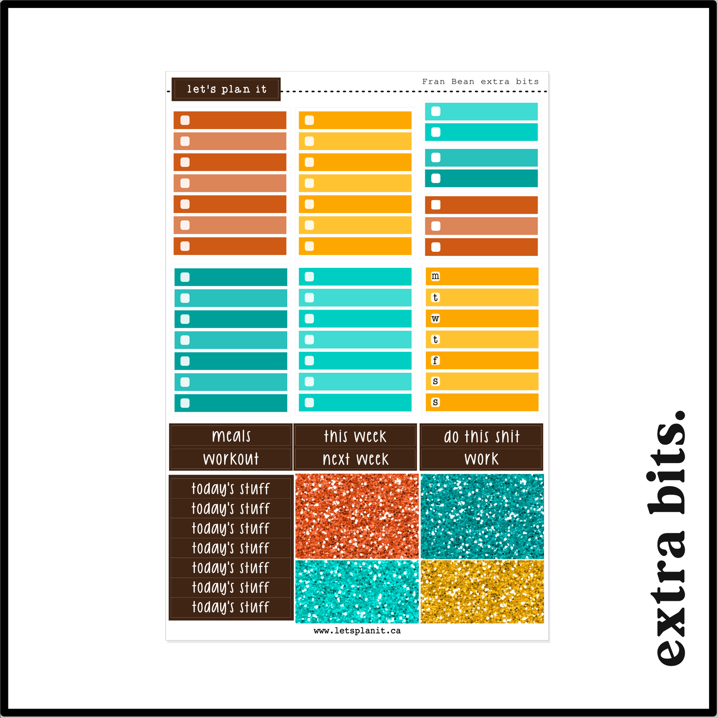 FRANCES BEAN COLLECTION | Weekly Kits