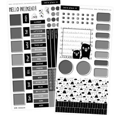 DELANIE COLLECTION | Weekly Kits