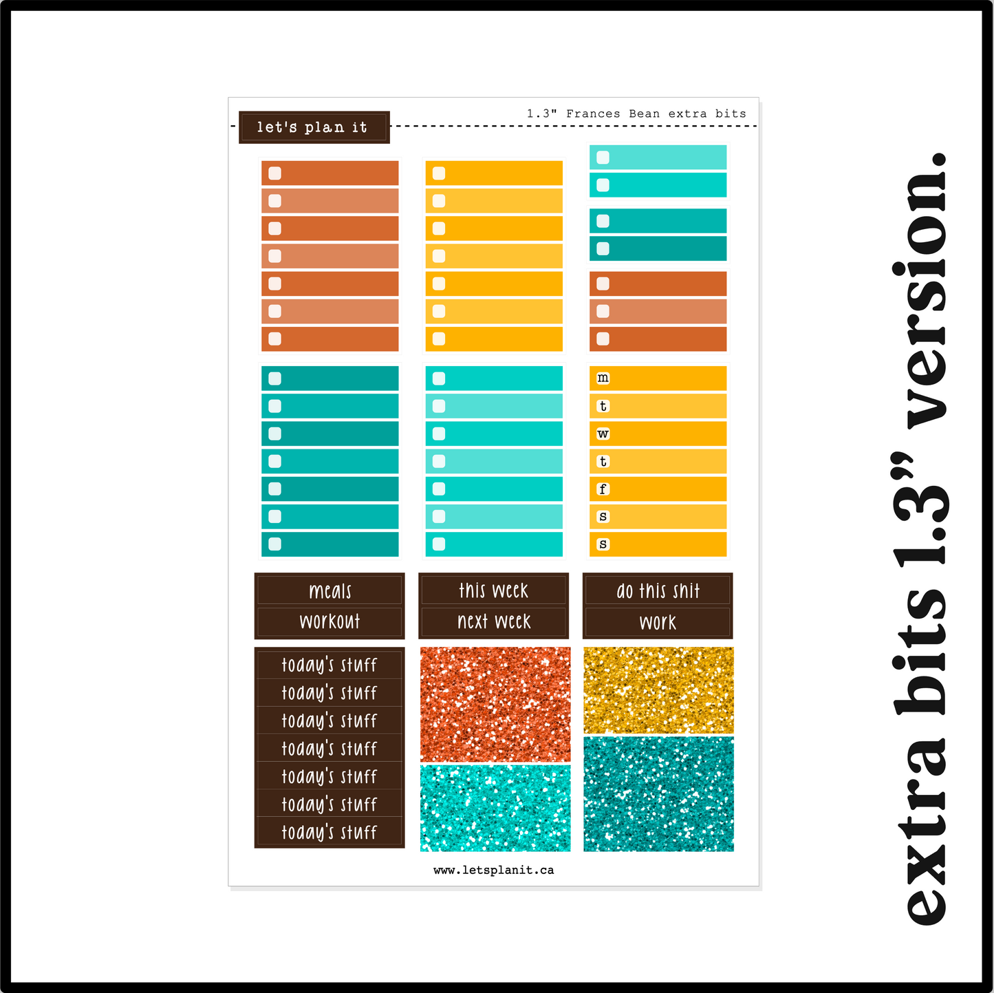 FRANCES BEAN COLLECTION | Weekly Kits