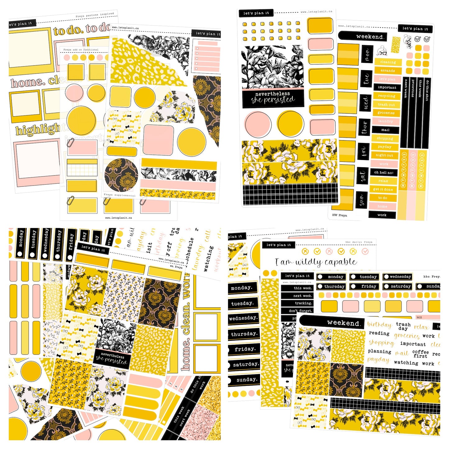 FREYA COLLECTION | Weekly Kits