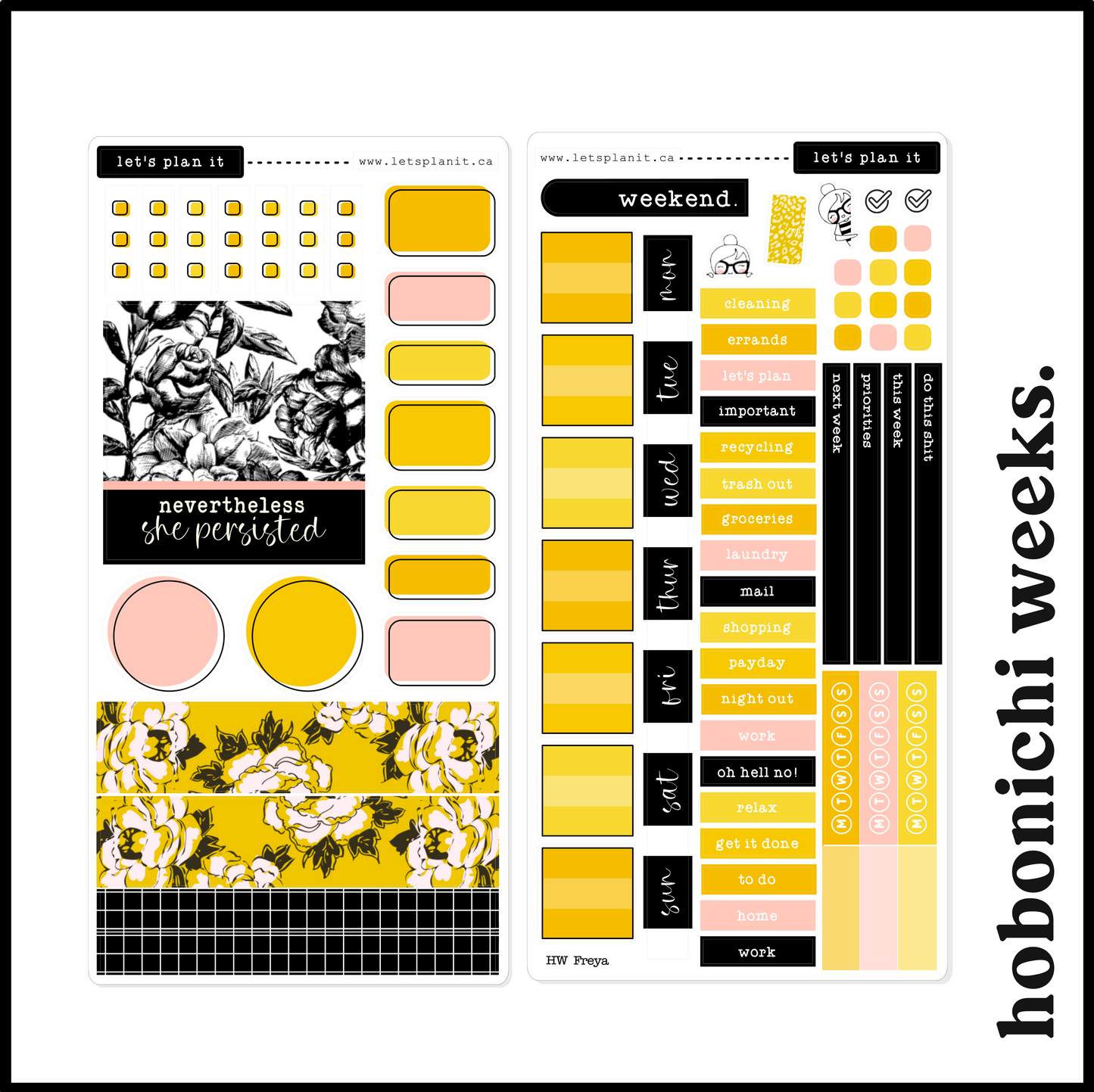 FREYA COLLECTION | Weekly Kits