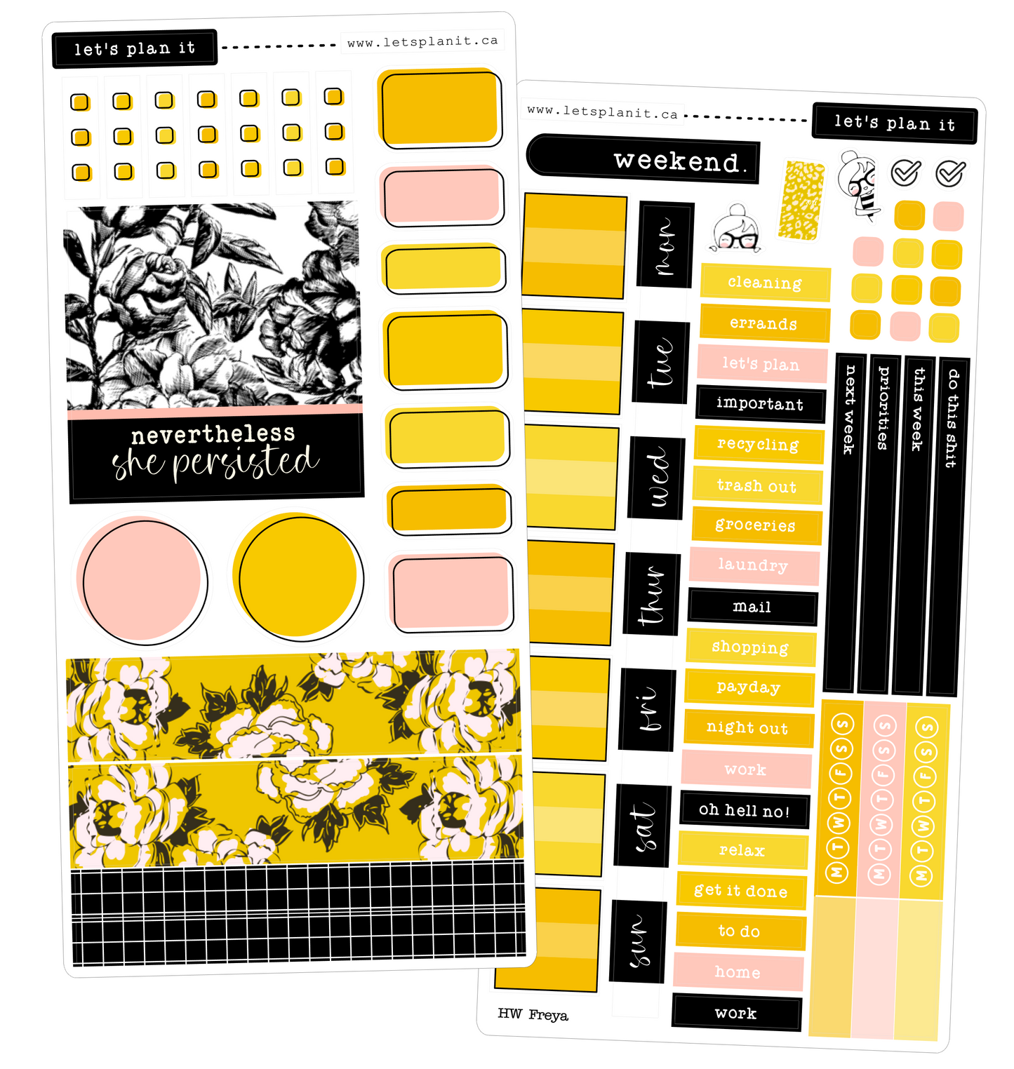 FREYA COLLECTION | Weekly Kits