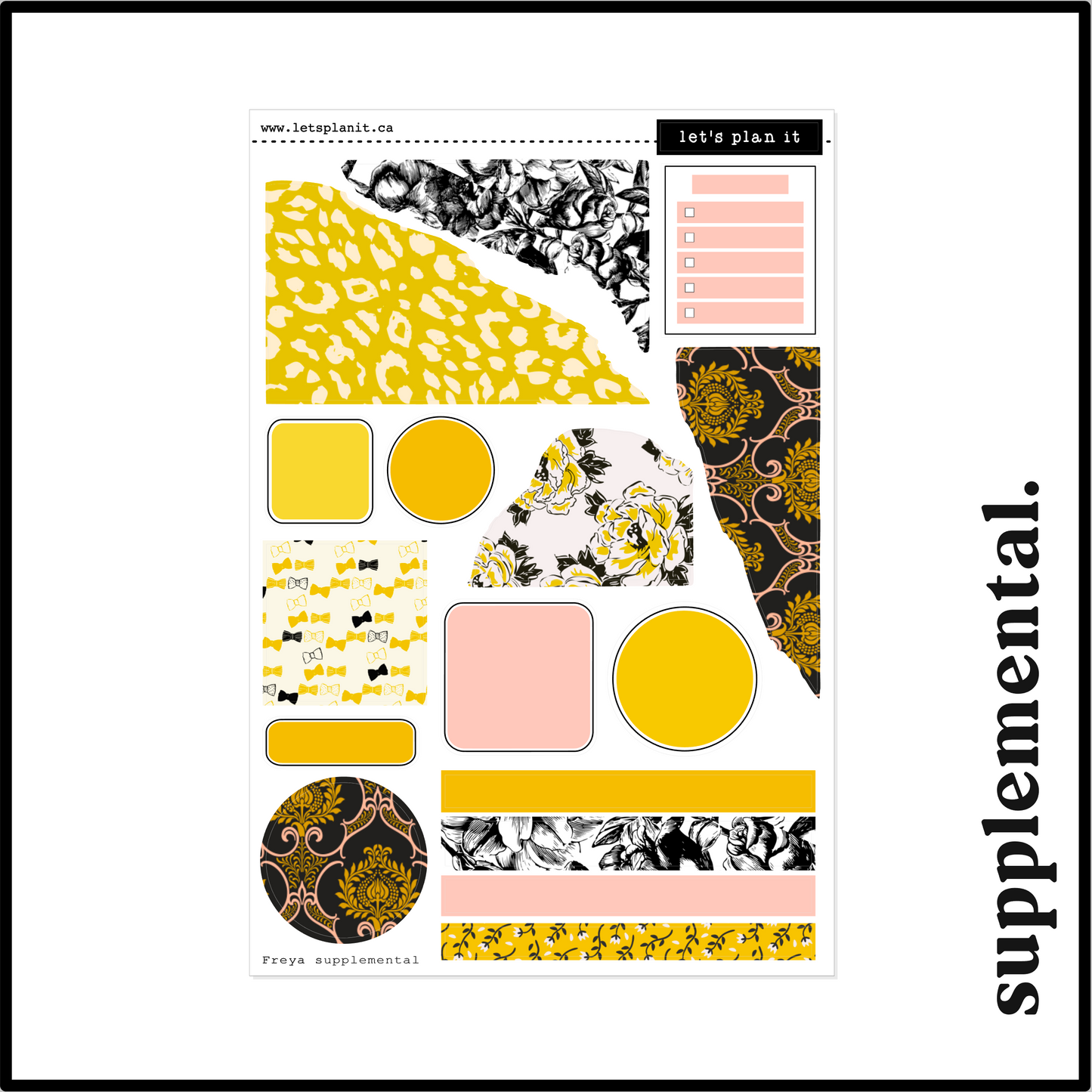 FREYA COLLECTION | Weekly Kits