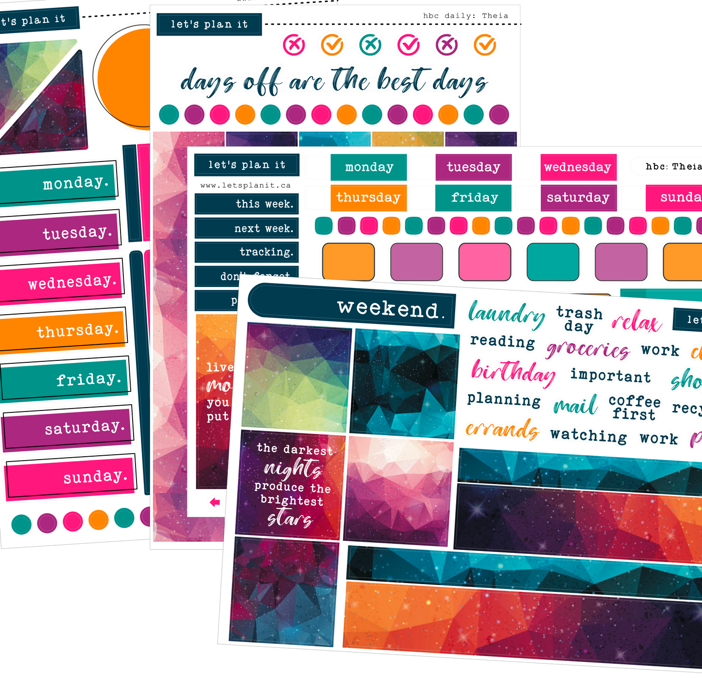 THEIA COLLECTION | Weekly Kits