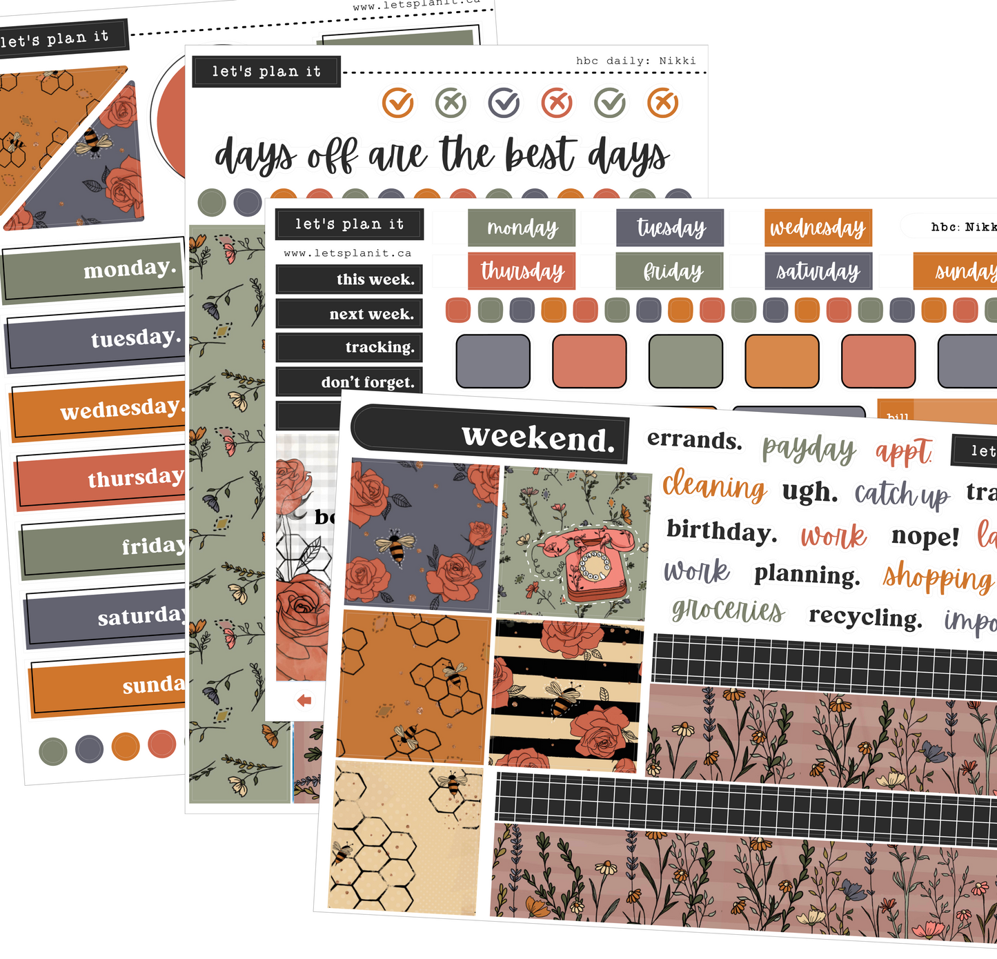 NIKKI COLLECTION | Weekly Kits