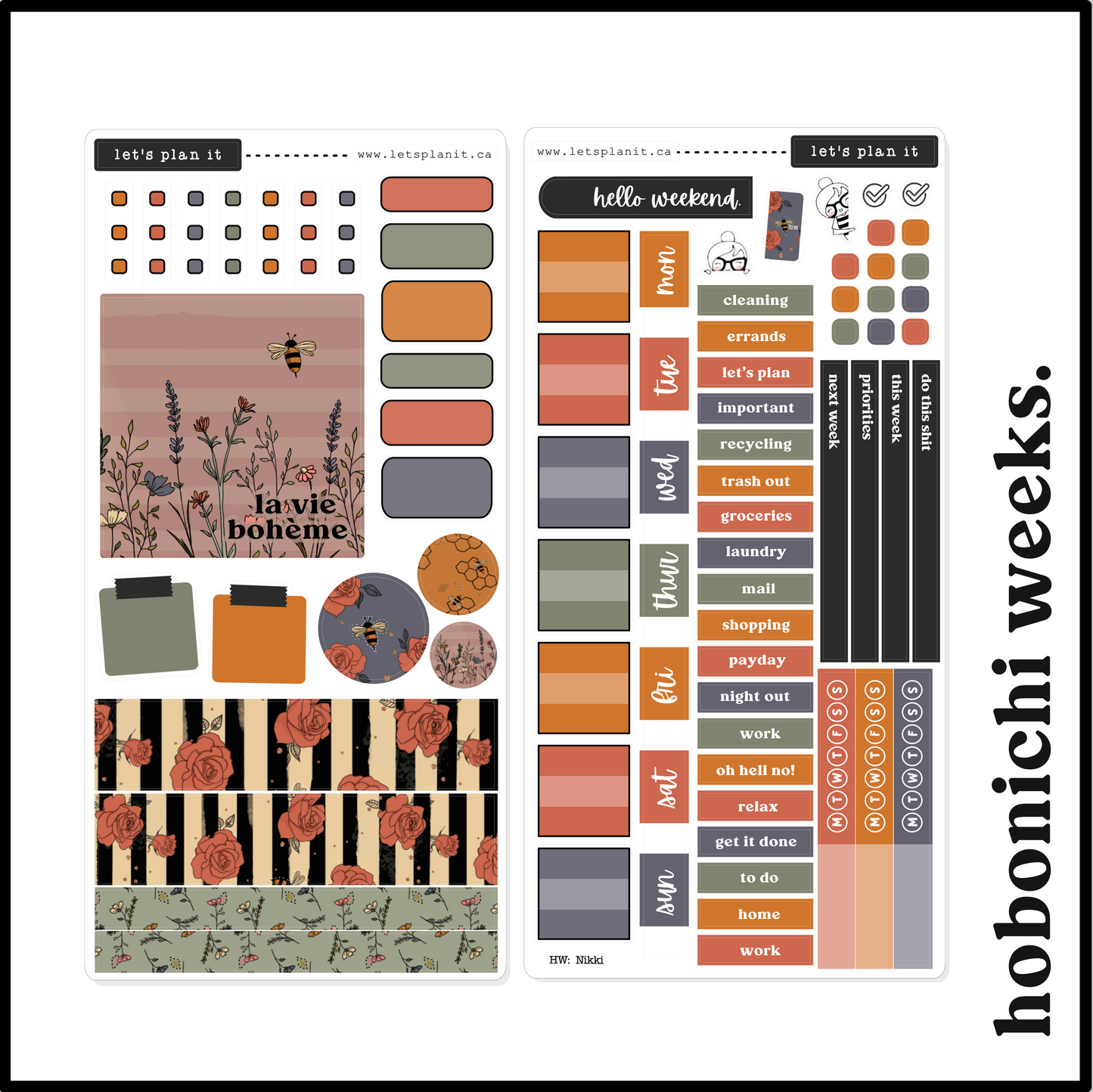 NIKKI COLLECTION | Weekly Kits