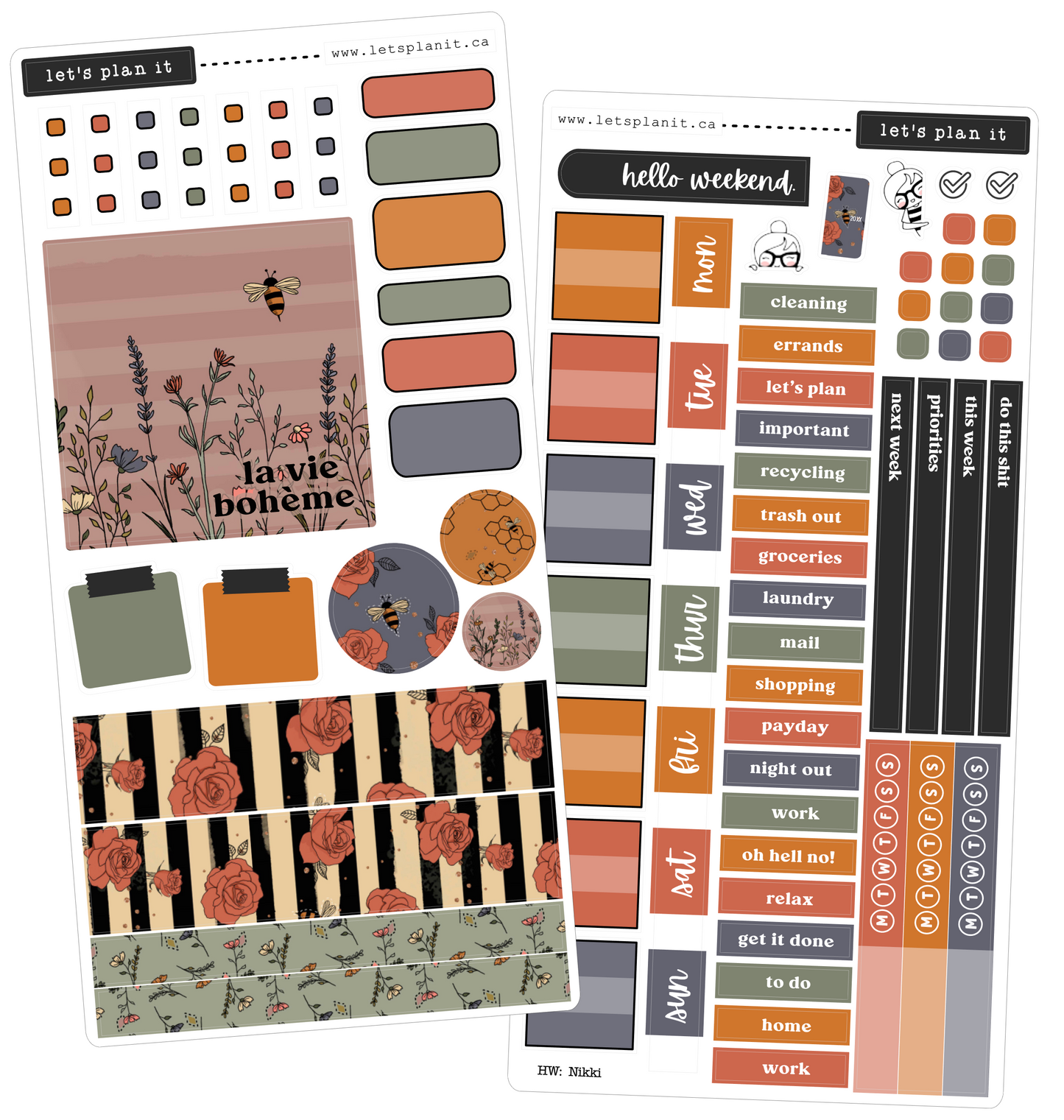 NIKKI COLLECTION | Weekly Kits