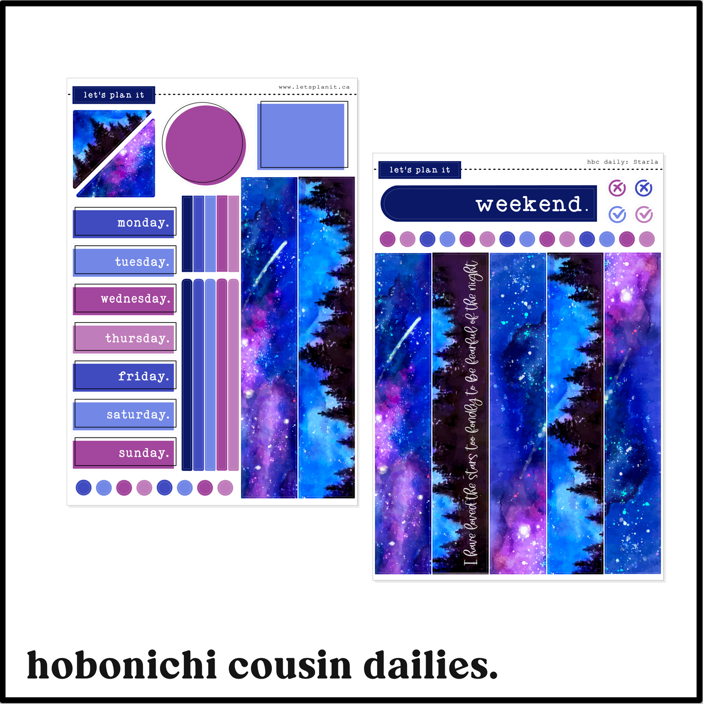 STARLA COLLECTION | Weekly Kits