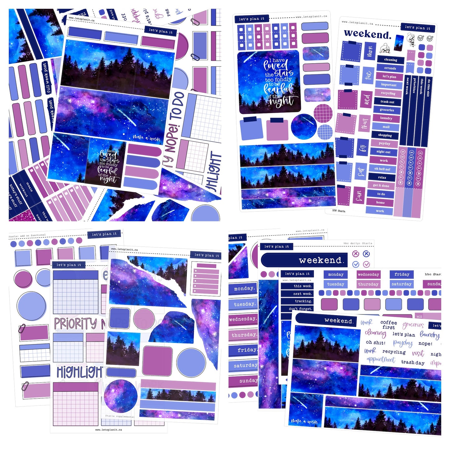 STARLA COLLECTION | Weekly Kits