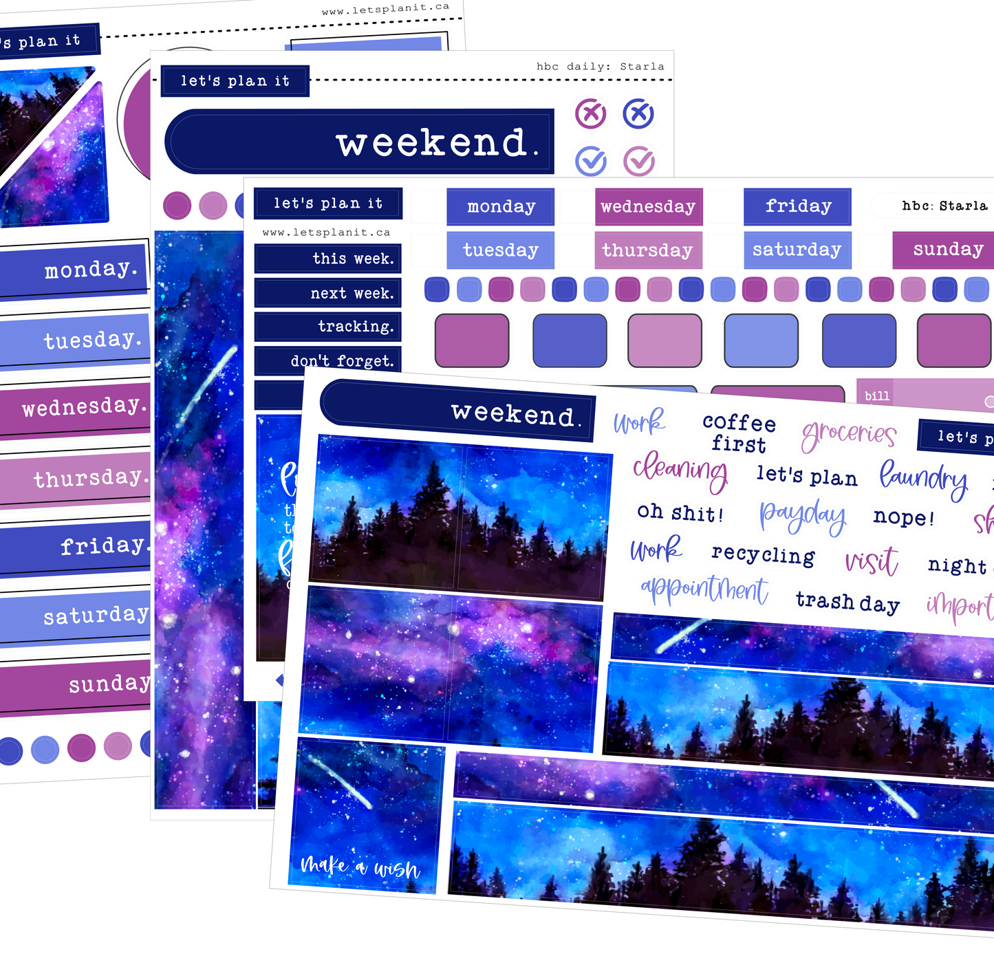 STARLA COLLECTION | Weekly Kits