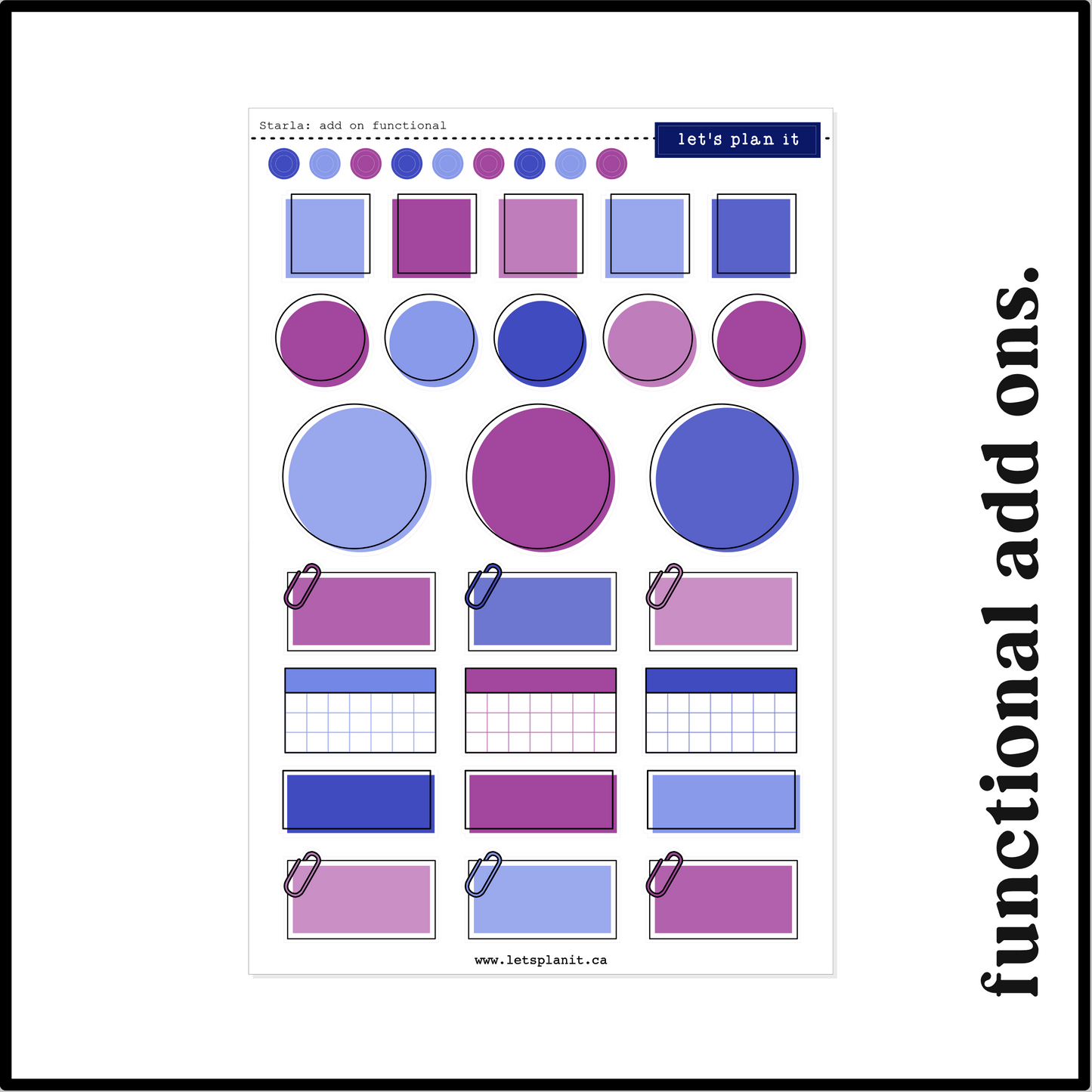 STARLA COLLECTION | Weekly Kits