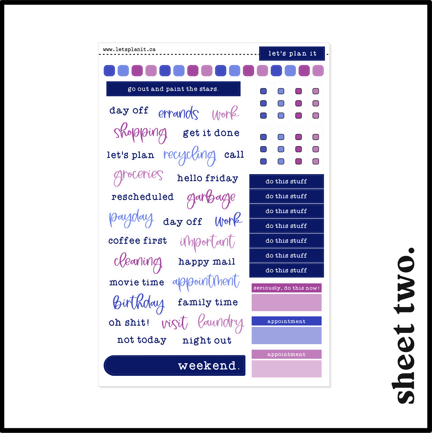 STARLA COLLECTION | Weekly Kits