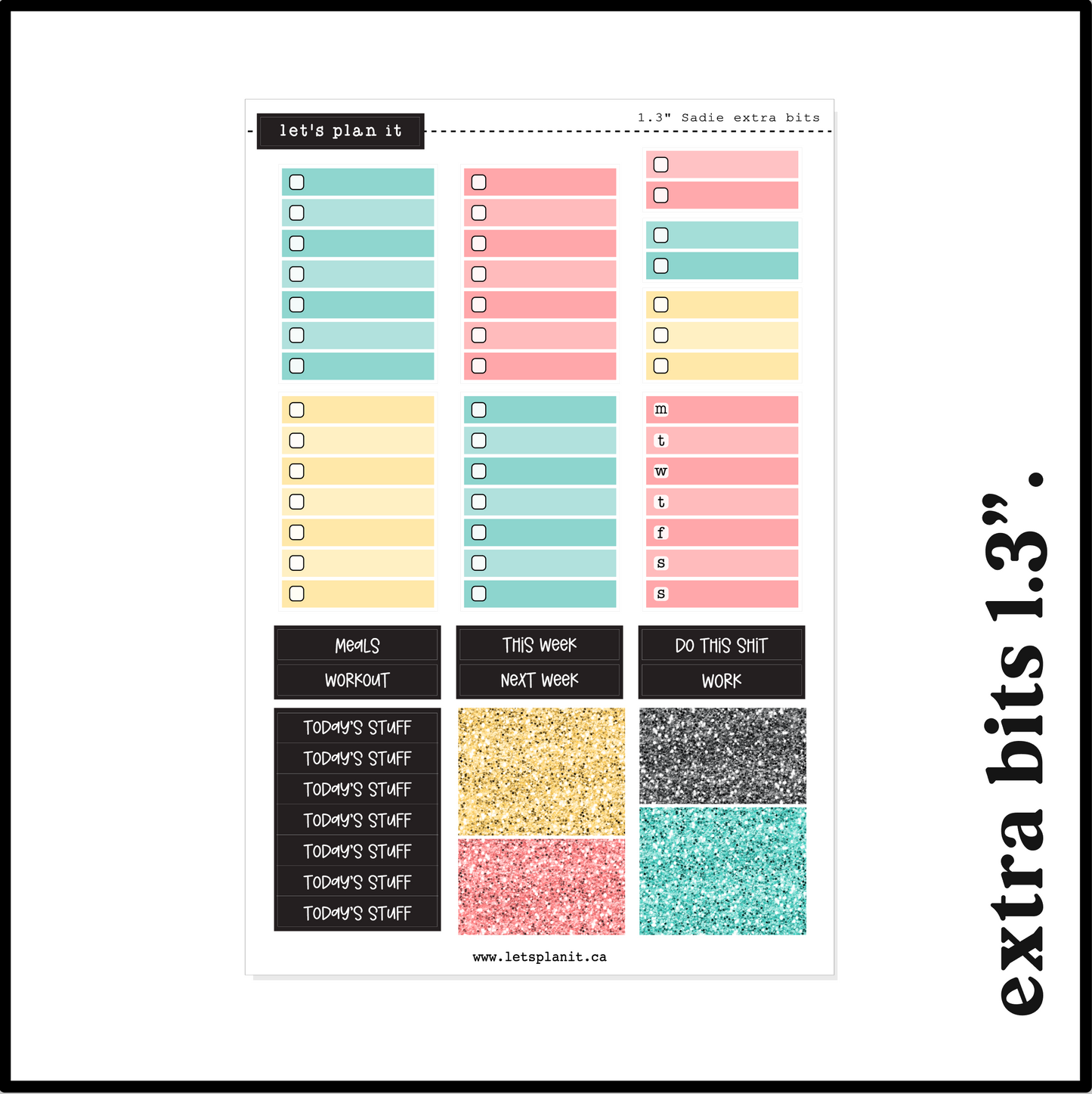 SADIE COLLECTION | Weekly Kits