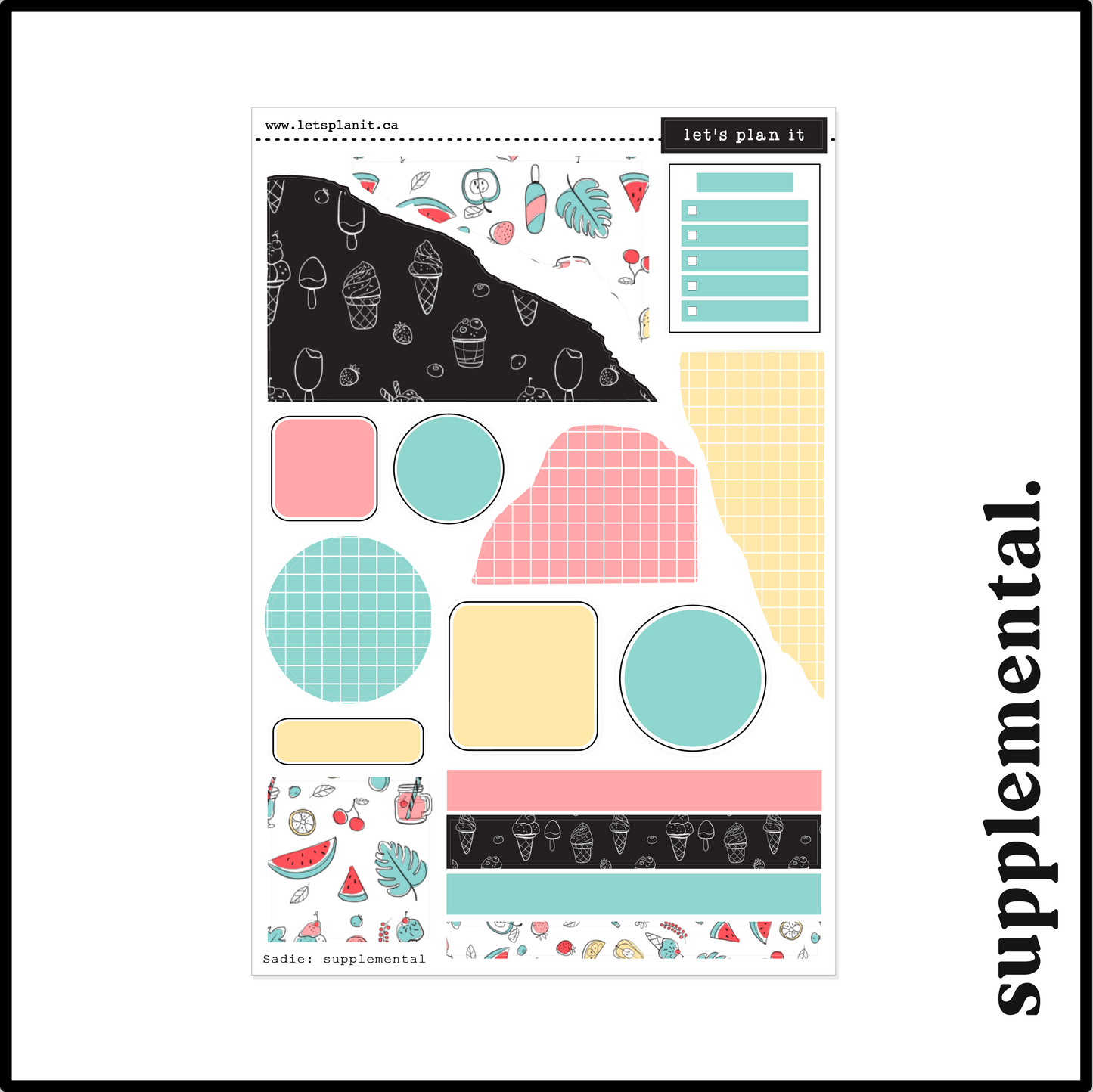 SADIE COLLECTION | Weekly Kits