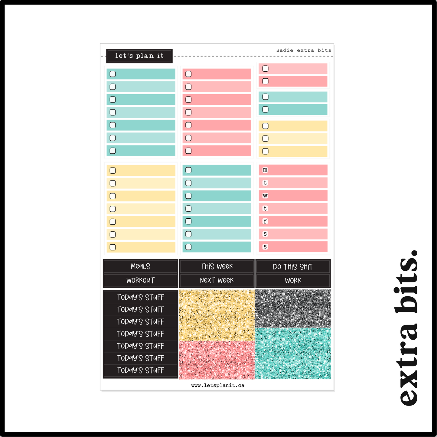 SADIE COLLECTION | Weekly Kits