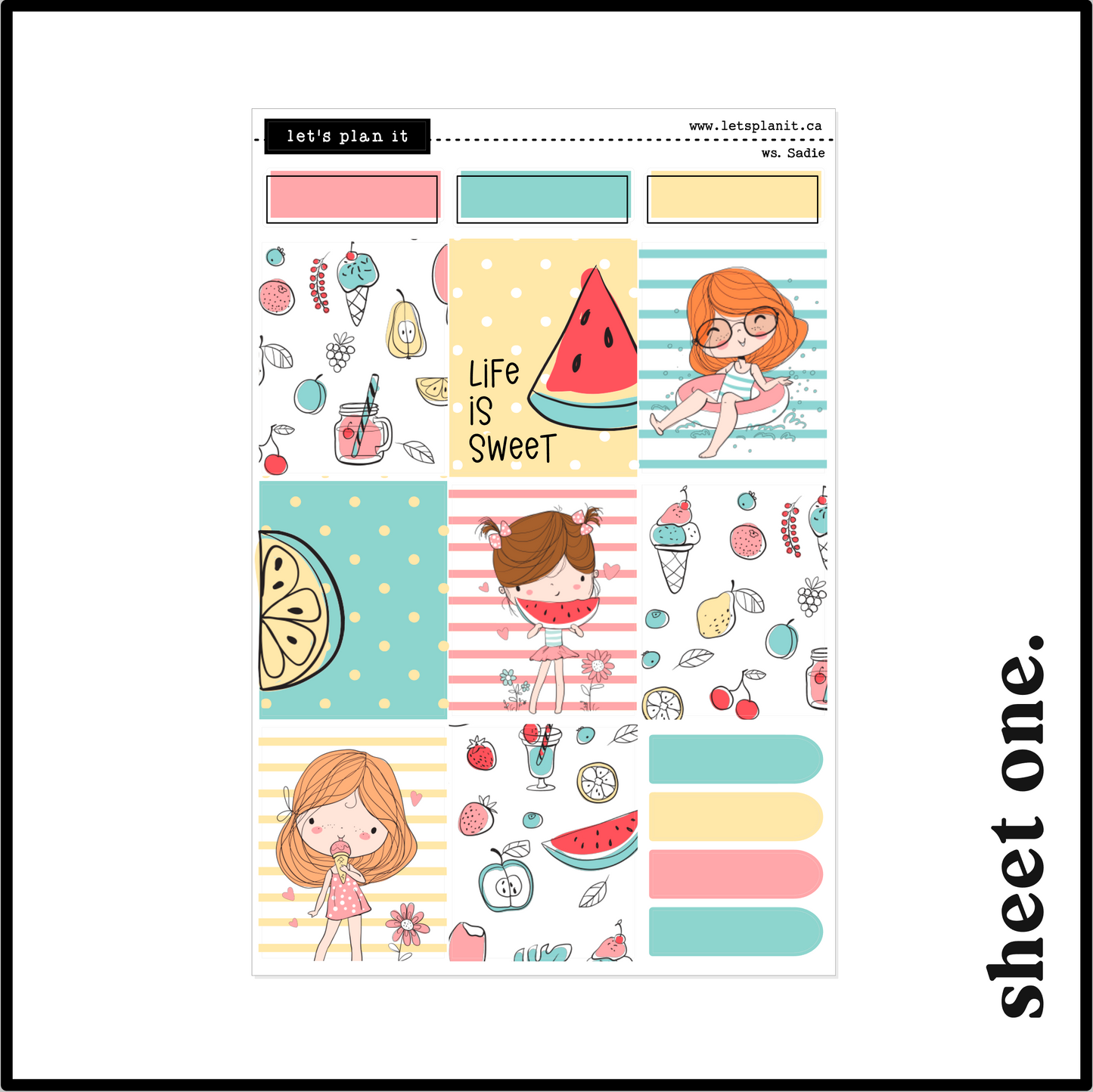 SADIE COLLECTION | Weekly Kits