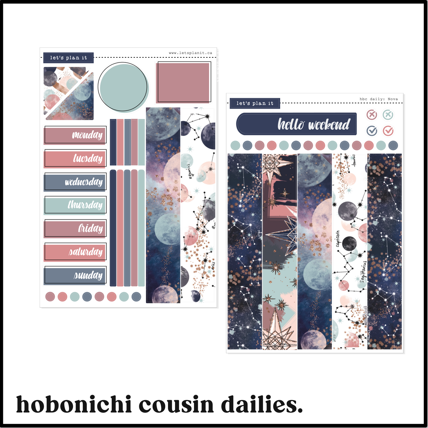 NOVA COLLECTION | Weekly Kits