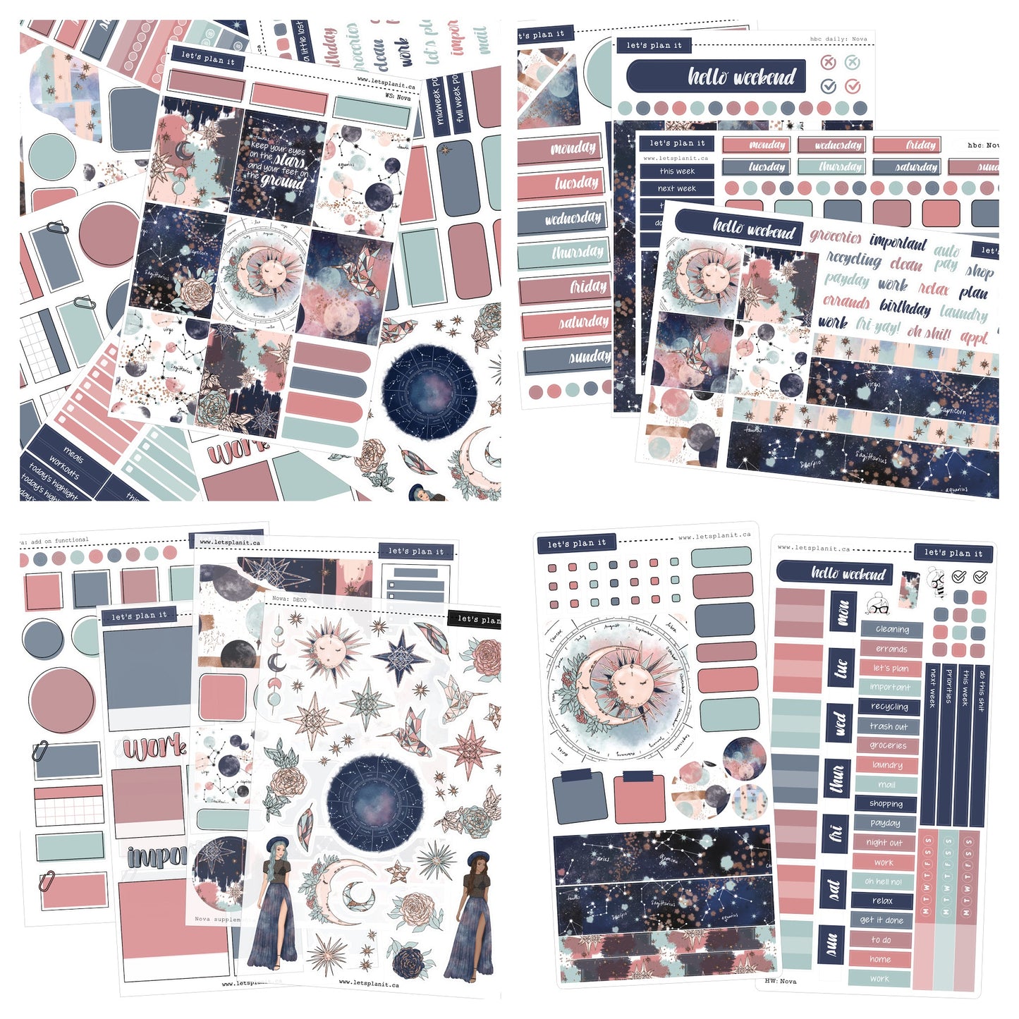NOVA COLLECTION | Weekly Kits