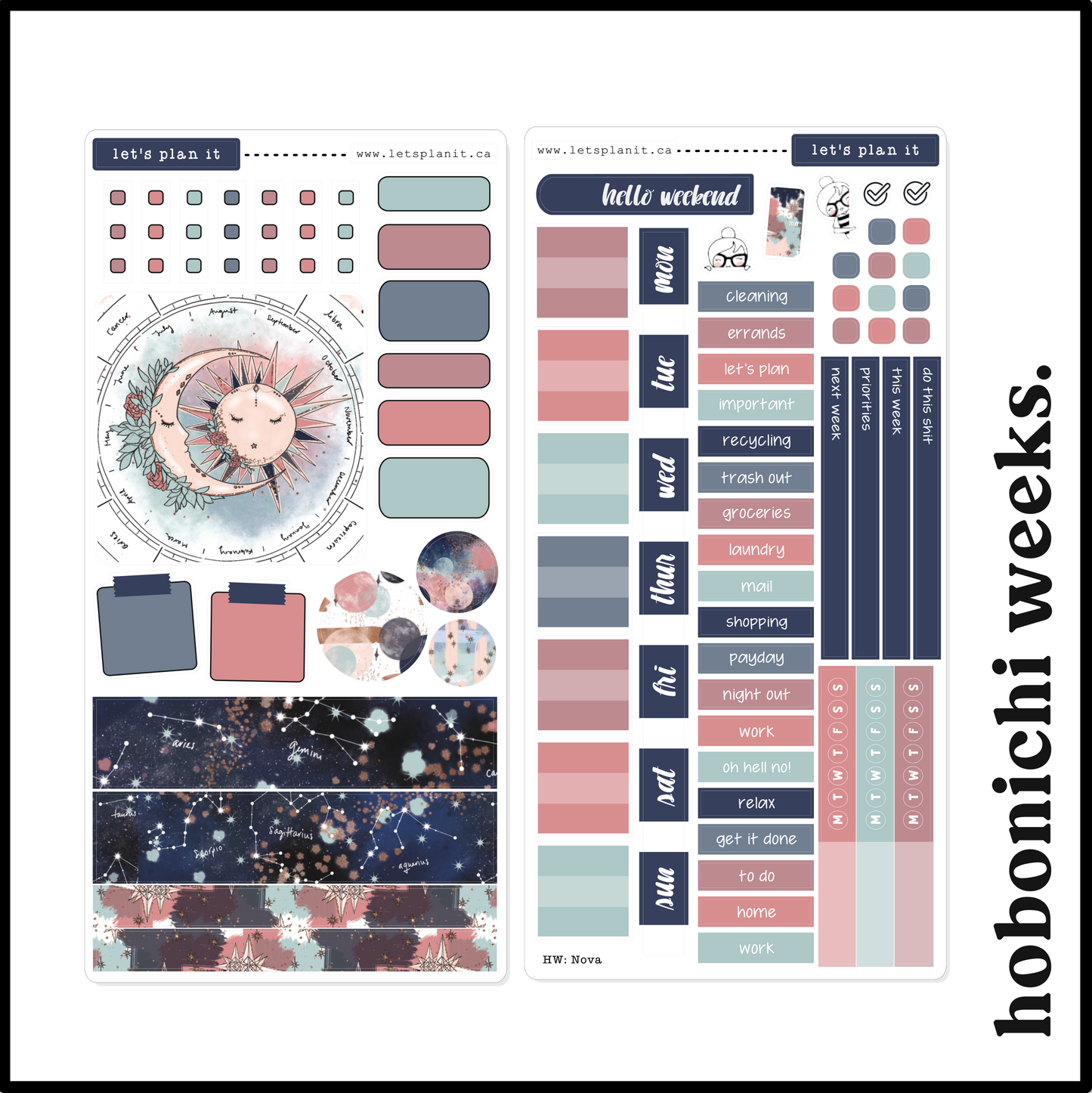 NOVA COLLECTION | Weekly Kits