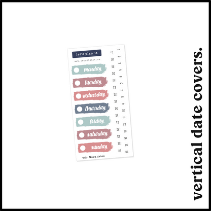 NOVA COLLECTION | Weekly Kits