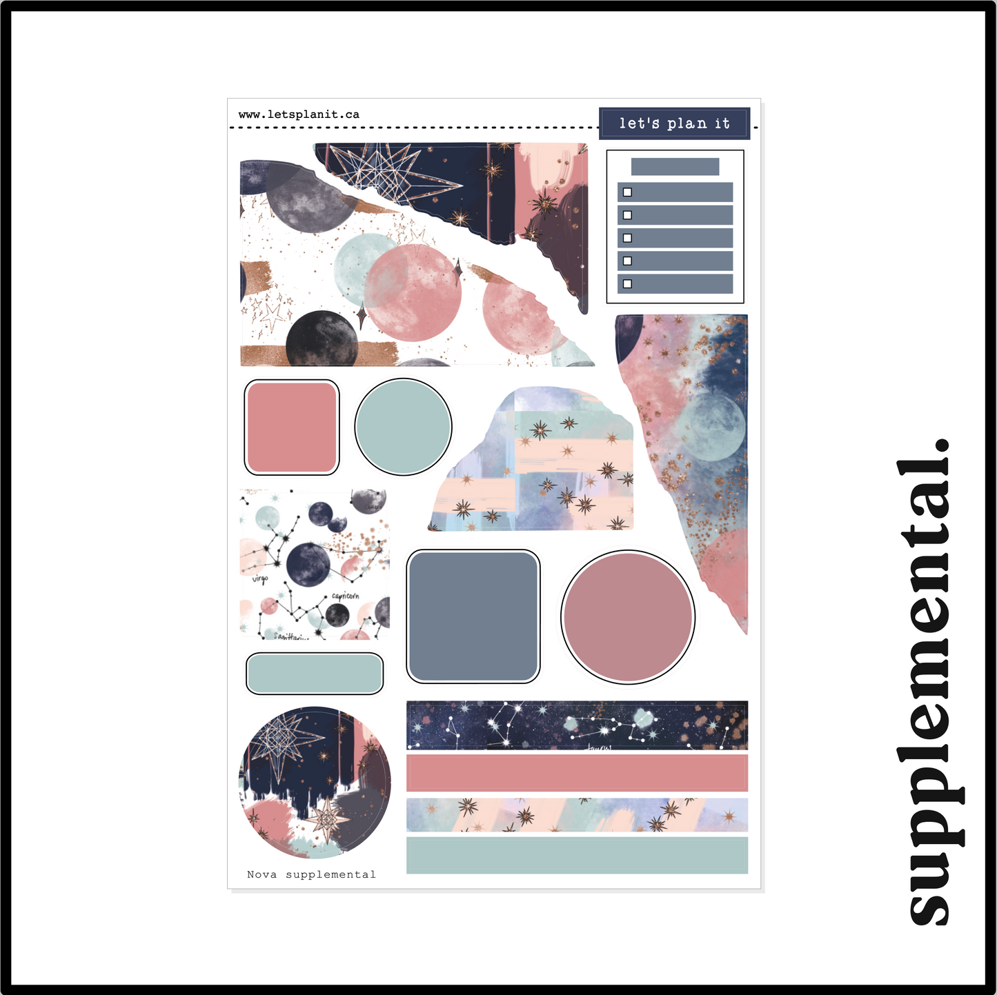 NOVA COLLECTION | Weekly Kits