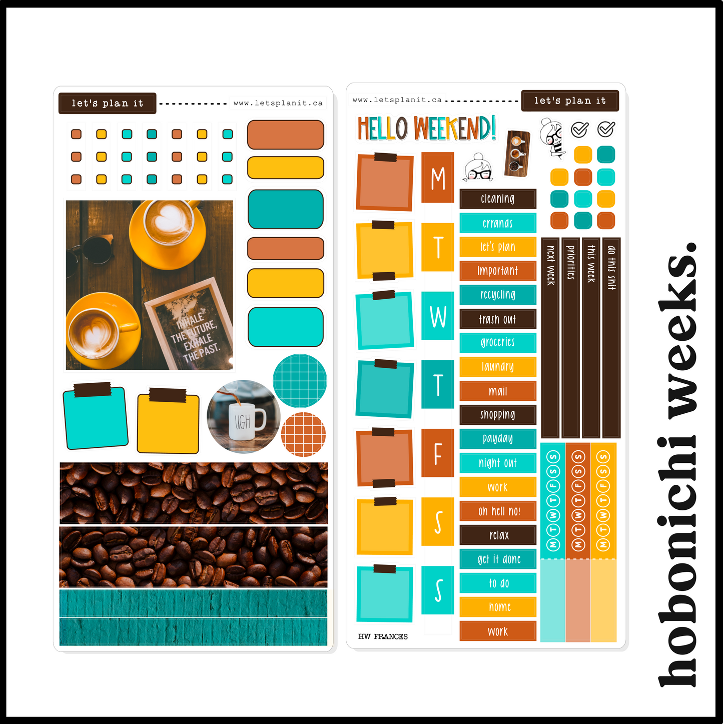 FRANCES BEAN COLLECTION | Weekly Kits