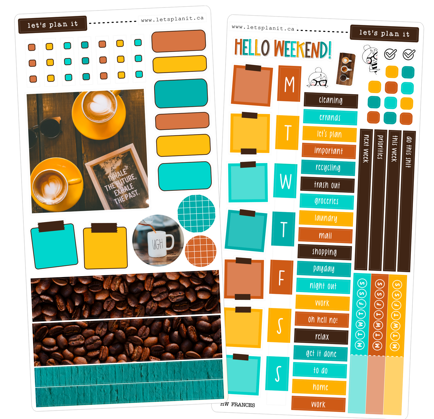 FRANCES BEAN COLLECTION | Weekly Kits