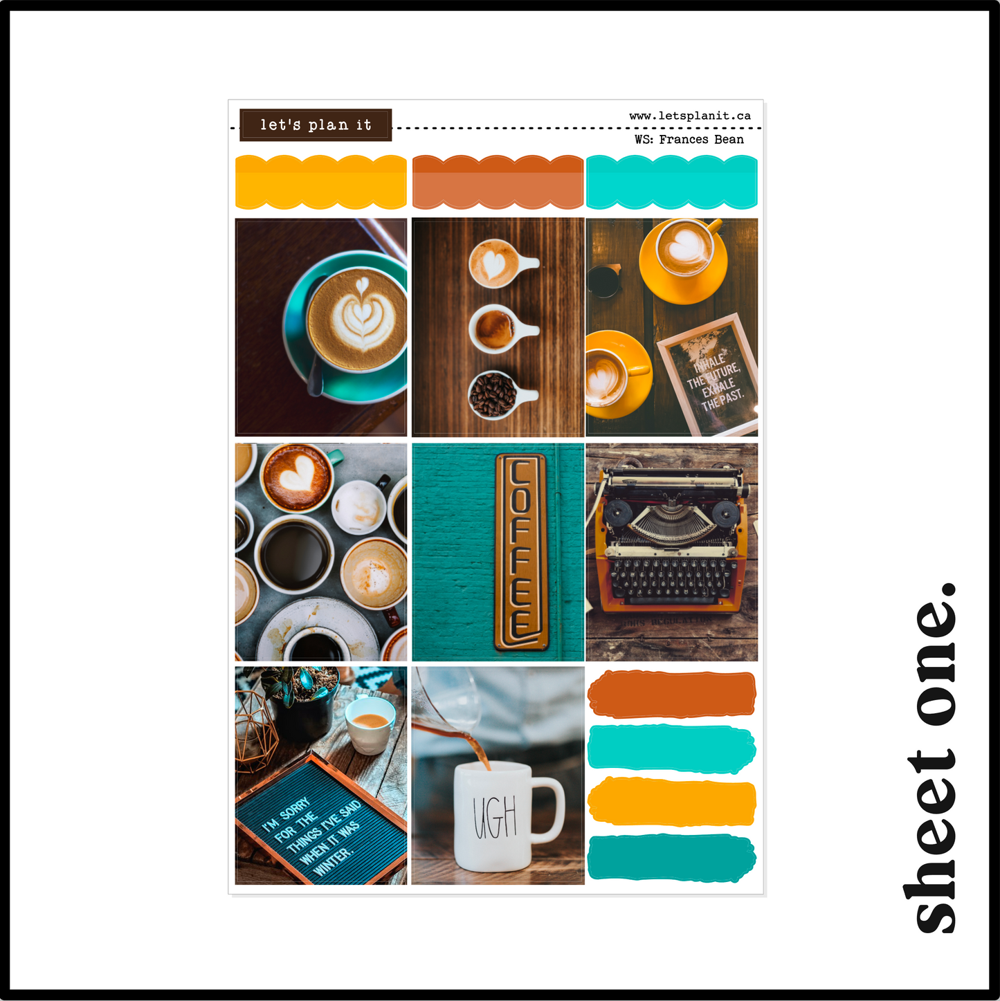 FRANCES BEAN COLLECTION | Weekly Kits