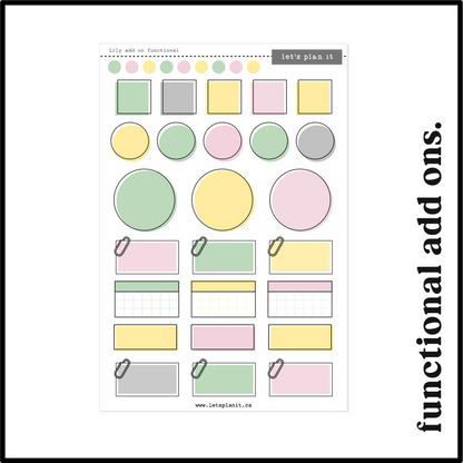 LILY COLLECTION | Weekly Kits