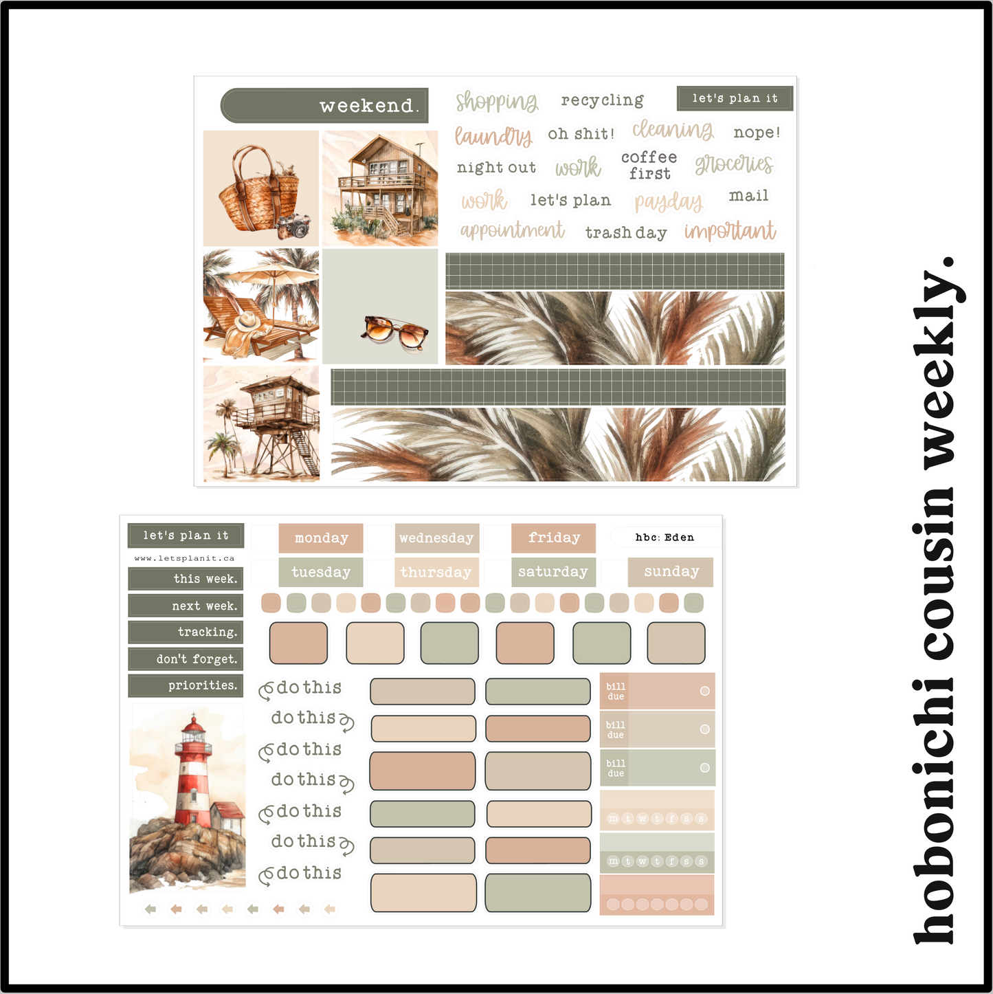 EDEN COLLECTION | Weekly Kits