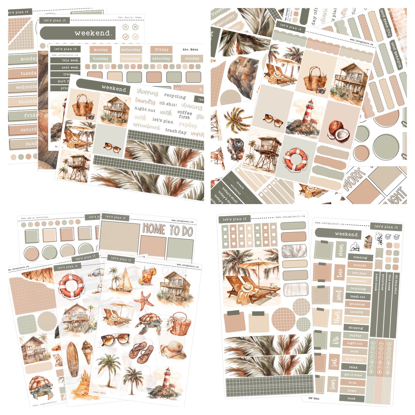 EDEN COLLECTION | Weekly Kits