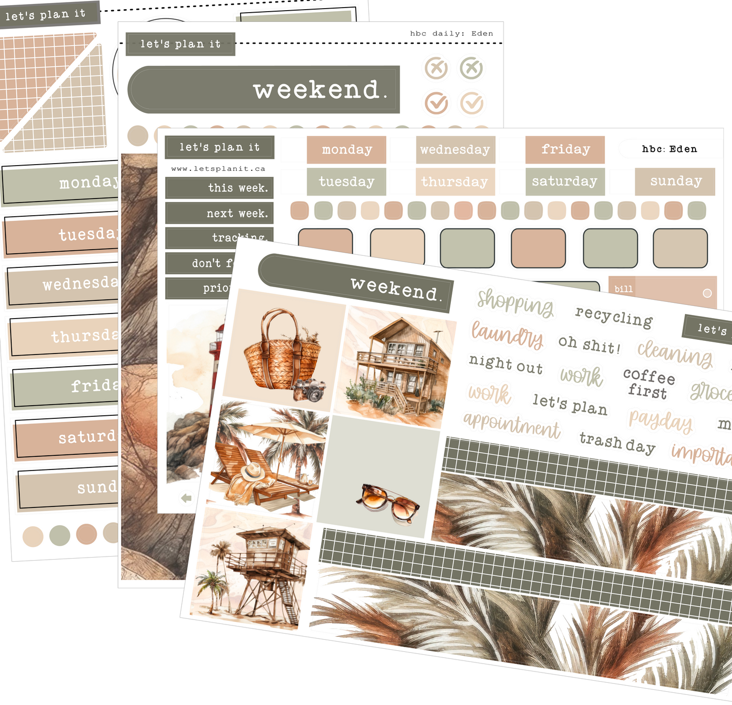 EDEN COLLECTION | Weekly Kits