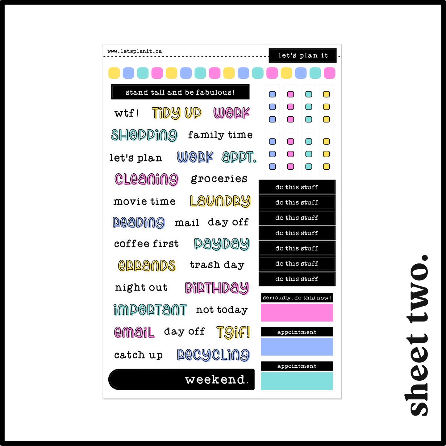 KIMMY COLLECTION | Weekly Kits