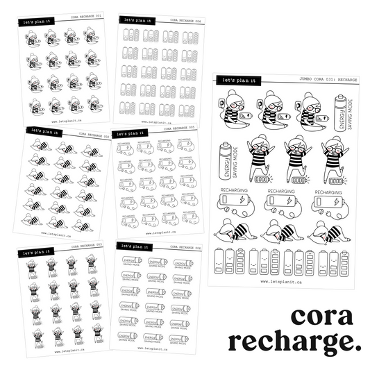 Cora | Recharge | character stickers