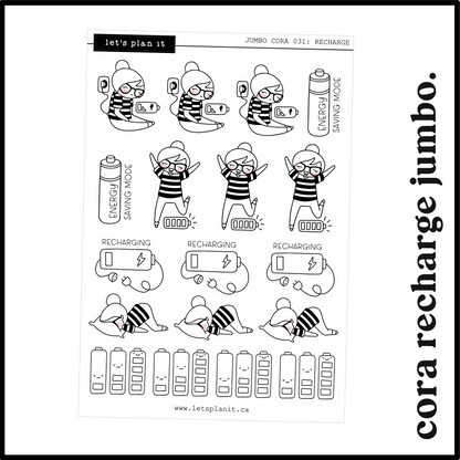 Cora | Recharge | character stickers
