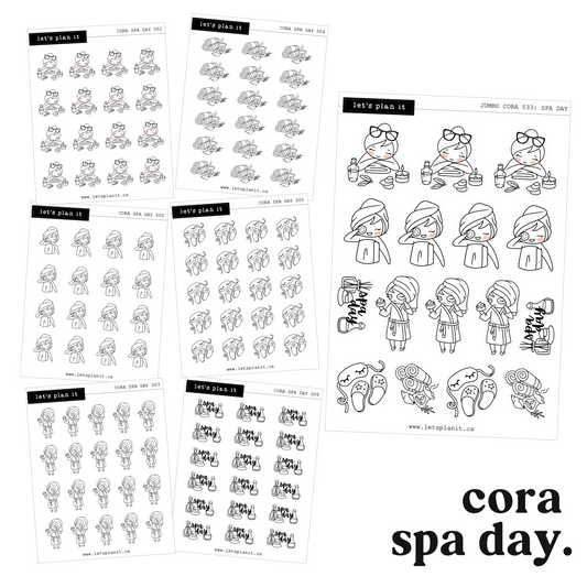 Cora | SPA | character stickers