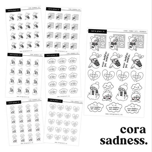 Cora | SADNESS | character stickers
