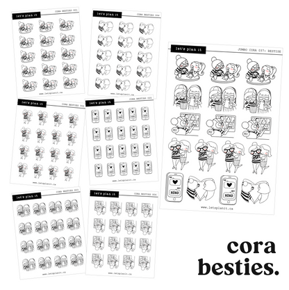 Cora | Besties | character stickers