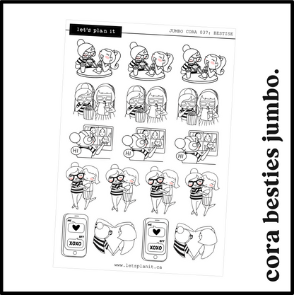 Cora | Besties | character stickers