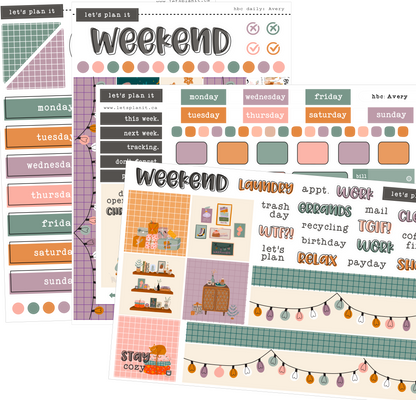AVERY COLLECTION | Weekly Kits