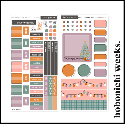 AVERY COLLECTION | Weekly Kits