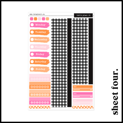 KELLY COLLECTION | Weekly Kits