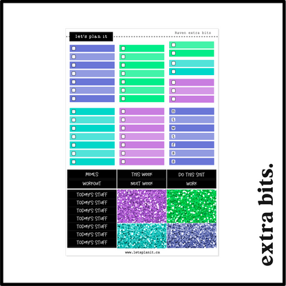 RAVEN COLLECTION | Weekly Kits
