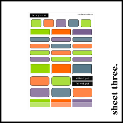 SAM COLLECTION | Weekly Kits