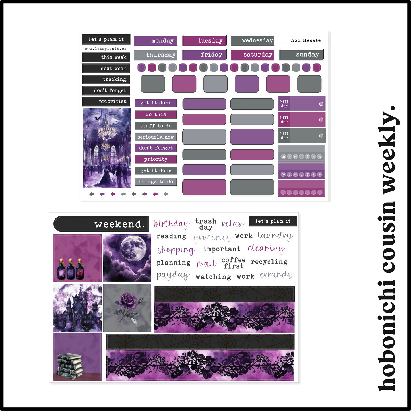 HECATE COLLECTION | Weekly Kits