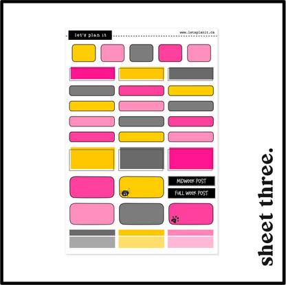 KAT COLLECTION | Weekly Kits
