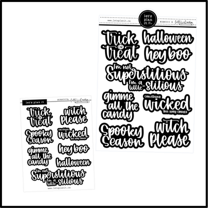 Lettered by Kim | Halloween Quotes 1